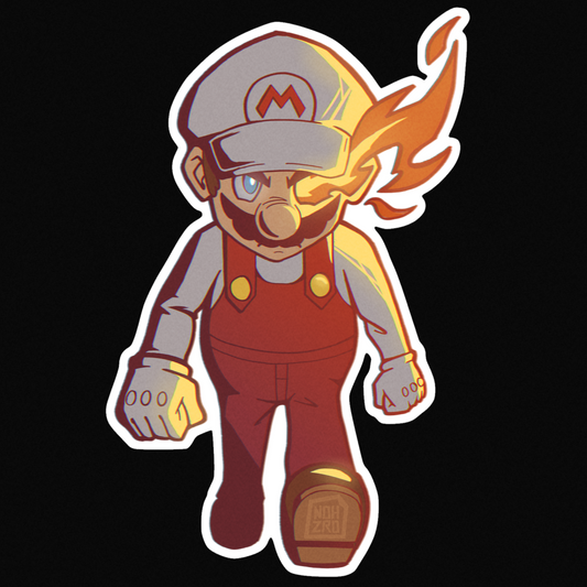 Fire Mario | Sticker