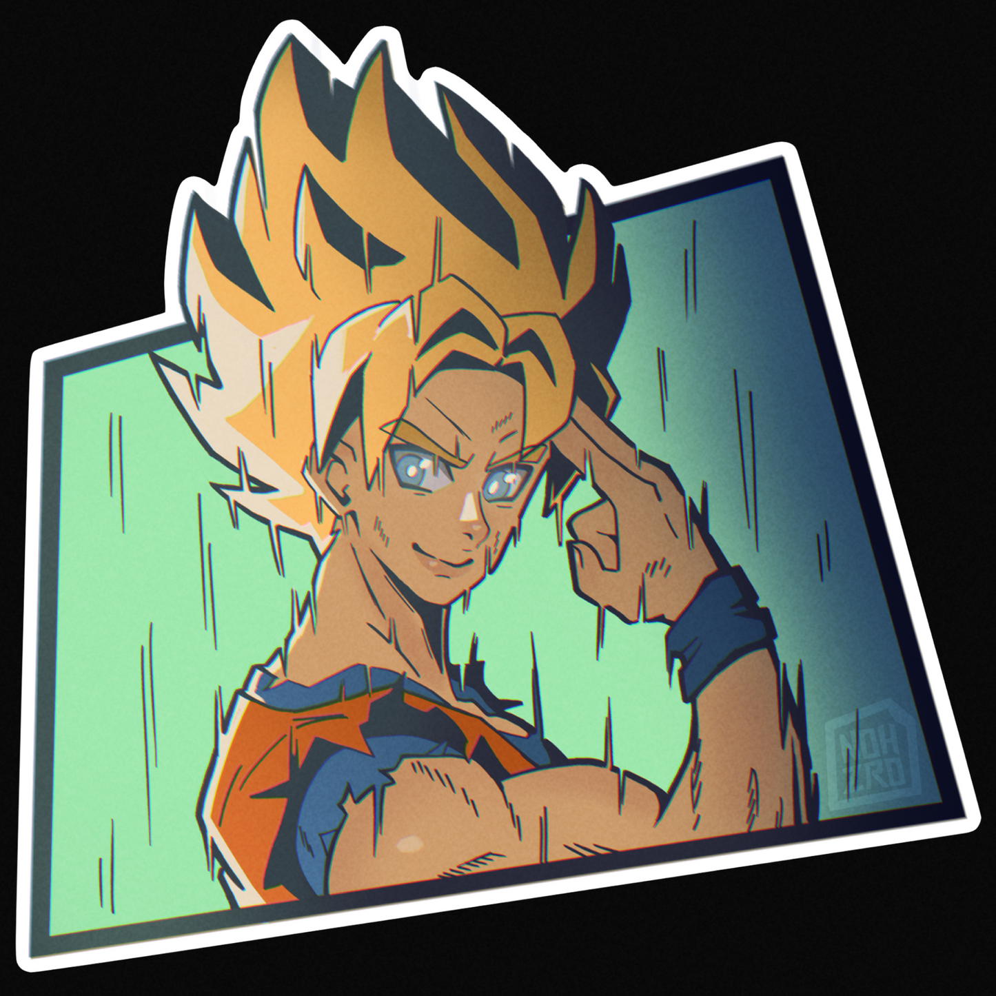 Goku Instant Transmission | Sticker