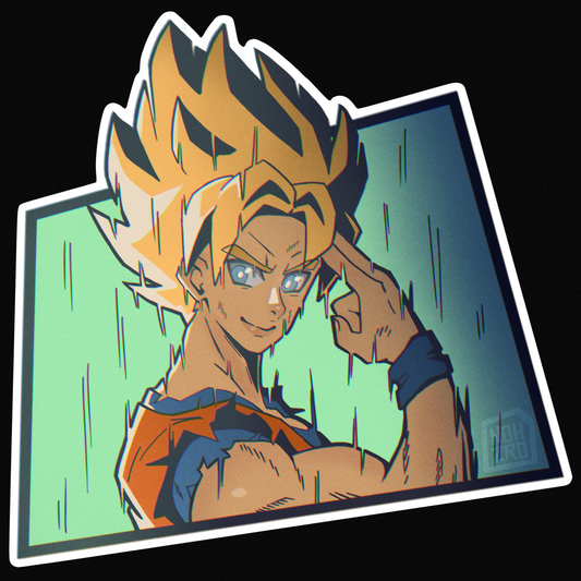 Goku Instant Transmission | Sticker