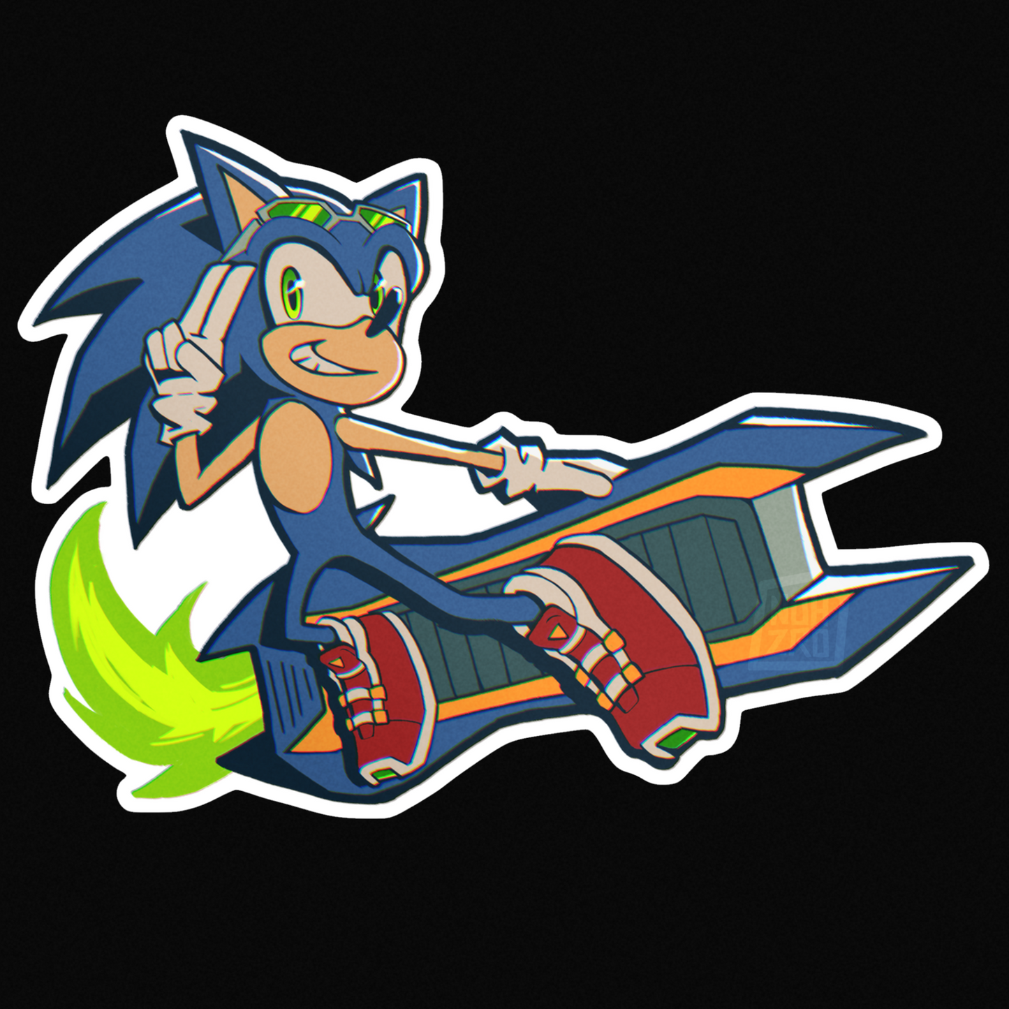 Sonic Riders Sonic | Sticker
