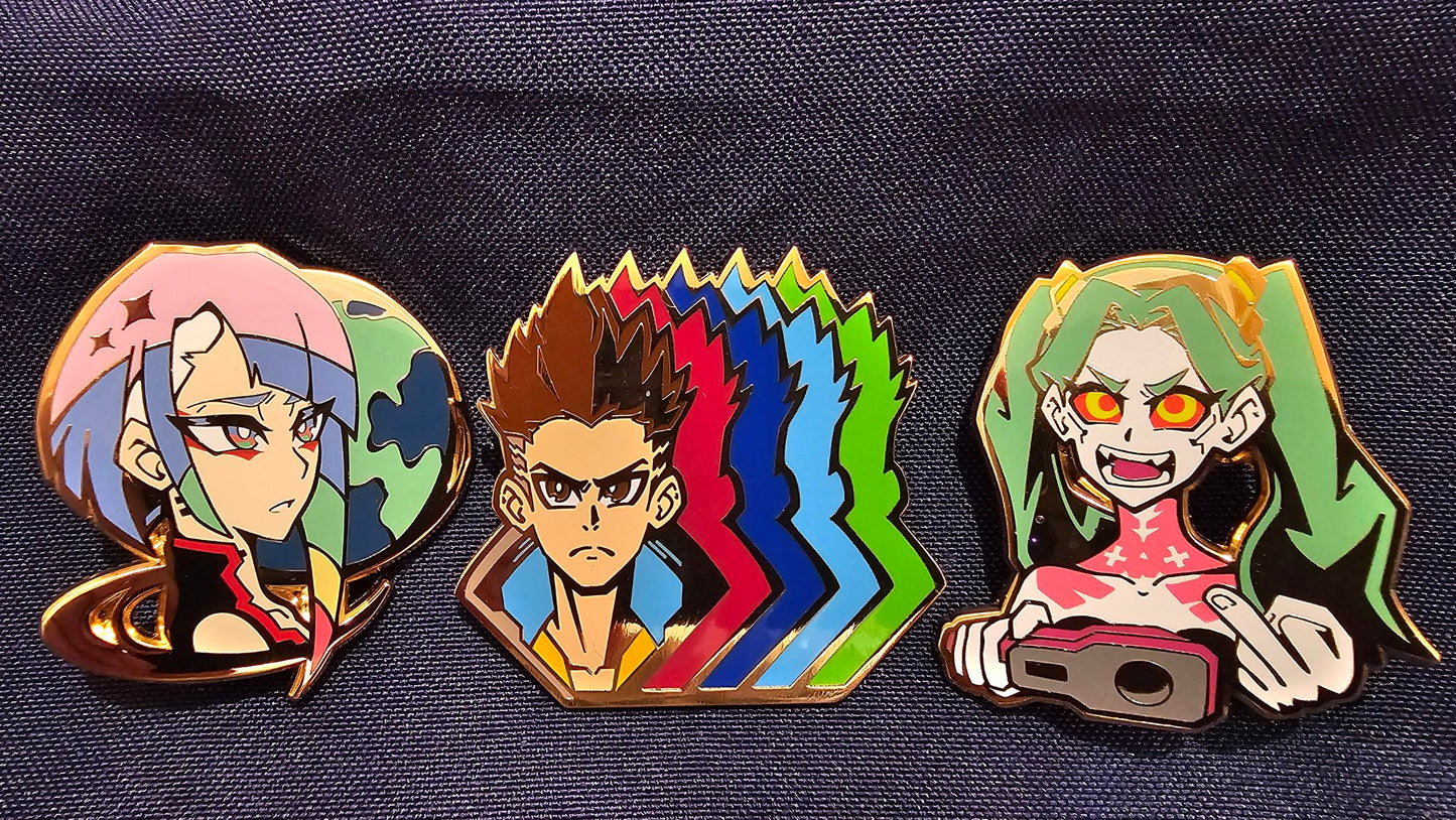 Cyberpunk Enamel Pin Pack