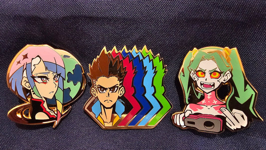 Cyberpunk Enamel Pin Pack