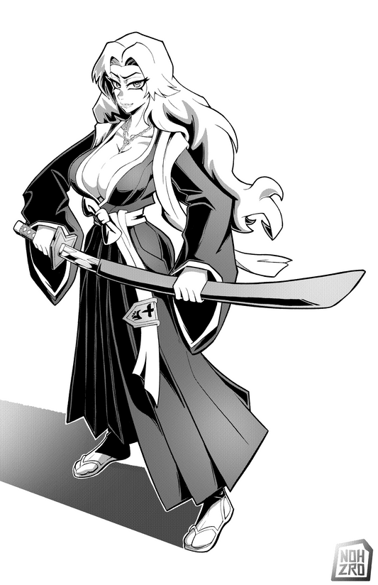 Manga Rangiku | Art Print
